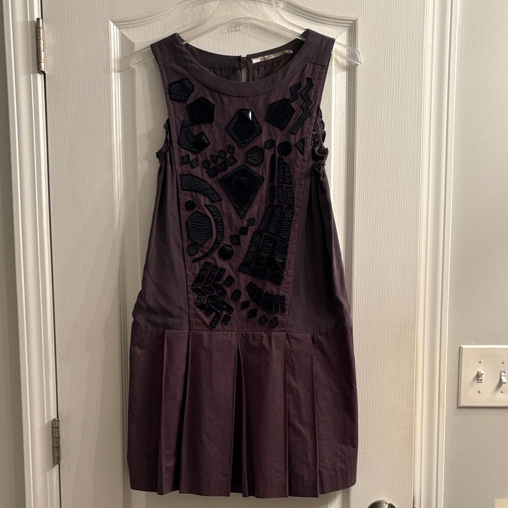 Mint (brand) Silk & Cotton Embellished Dress size 4